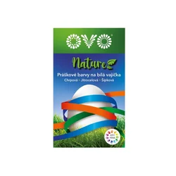 OVO NATURE 3 BARVE, MODRA, ZELENA, ORANŽNA