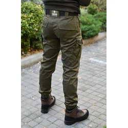 PREDATOR Muške keper pantalone, Zelene