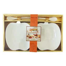 Porcelanske činije 2/1 sa kašičicom 4283