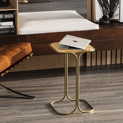 Hanah Home Klub sto Shb-001-C, 30x52x30 cm, Zlatne boje