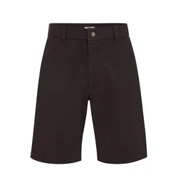 WE Fashion Chino hlače temno rjava