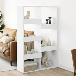 Sobna pregrada bijela 100x33x155,5 cm konstruirano drvo