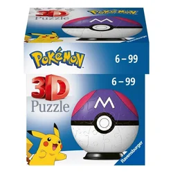 Ravensburger 3D Slagalica Pokemon Master lopta, 54 dela