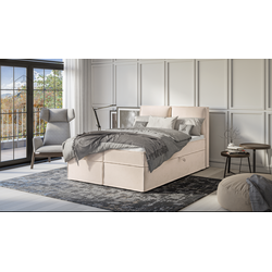 Boxspring postelja Jake - 140x200 cm