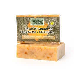 Mlečni Sapun sa polenom i medom 100 g Dar kozmetika