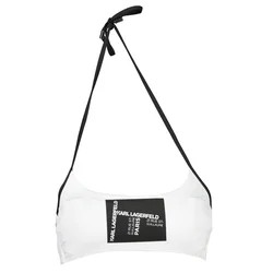 Karl Lagerfeld Ženski gornji deo kupaćeg KL20WTP23_80D41EB_BIANCOWHIT, Beli