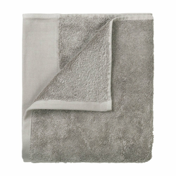Komplet 4 sivih brisač Blomus. 30 x 30 cm