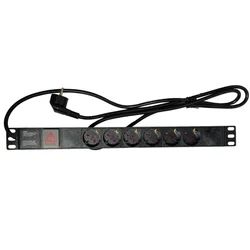 MaxPro Line Napojna letva, 19, 6 mesta, 16A