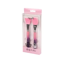 My Spa Set silikonskih četkica za nanošenje maske, Roze