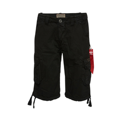ALPHA INDUSTRIES Kargo hlače Jet, črna