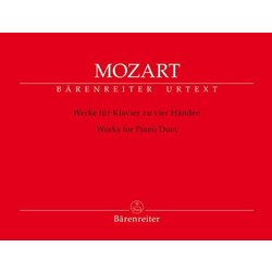 MOZART:WORKS FOR PIANO DUET