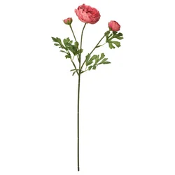 SMYCKA Veštački cvet, unutra/spolja ljutić/tamnoroze, 52 cm