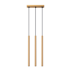 Sollux SL.1171 - Luster na sajli PASTELO 3xG9/8W/230V zlatna