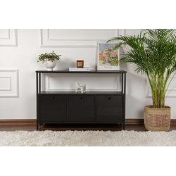 Hanah Home Komoda Solace, Crna