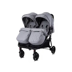 Lorelii Kolica za blizance Duo+ Torba Cool Grey