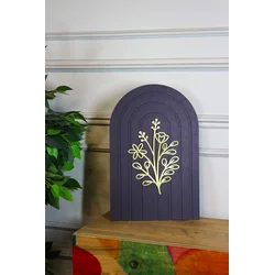 Wallity Slika Ersy3Doval8-1828, MDF, 18x28x2 cm
