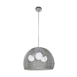 Top Light Davos 50 - Luster DAVOS 3xE27/60W/230V sjajni hrom