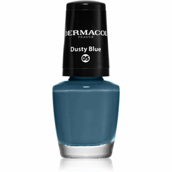 Dermacol Mini lak za nokte nijansa 05 Dusty Blue 5 ml