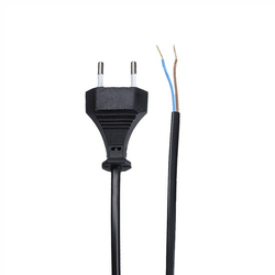 Flekso kabel Solight, 2x0,75mm2, črn, ploščat, 2m [PF15]