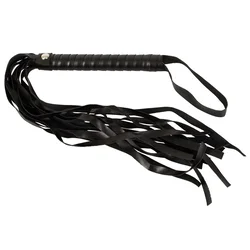 Magic Shiver Bič Flogger, 46cm, Crni