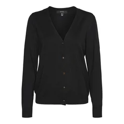 Vero Moda Ženski kardigan Silje, Crni