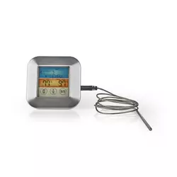 Nedis KATH106SI - Termometar za meso 0-250 °C s timerom
