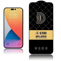 Diamond antistatičko kaljeno staklo za Apple iPhone XS Max/iPhone 11 Pro Max - Crna KP24206