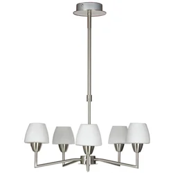 Togo Viseća Lampa 5X40W G9 Nickel Mat
