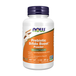 Prebiotik Bifido Boost v prahu NOW (85 g)