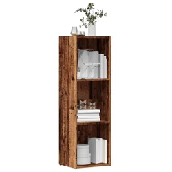 Ormar za knjige staro drvo 36x30x114 cm konstruirano drvo