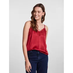 Pieces Pižama 17142952 Rdeča Regular Fit