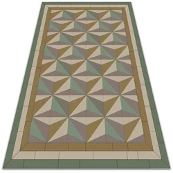 Decormat Podloga za teraso 3D trikotniki 150x225 cm