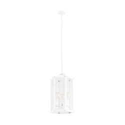Argon 1251 - Luster na lancu BODRUM 3xE27/15W/230V bela
