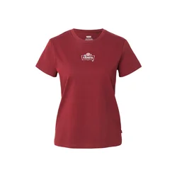 LEVIS ® Majica THE PERFECT temno rdeča / bela