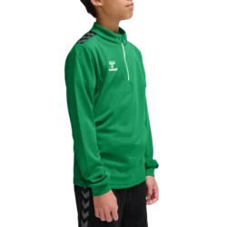 otroški pulover hmlAUTHENTIC HALF ZIP SWEAT KIDS
