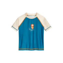 PLAYSHOES UV-zaščita Dschungel ecru/petrol/oranžna