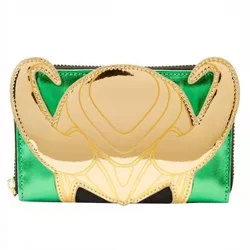 Loungefly Novčanik Marvel Shine Loki, Zeleni