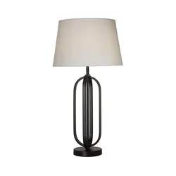 Searchlight EU91101WH - Stona lampa CHIC 1xE27/60W/230V bela