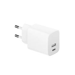 Xwave H130 20w Brzi ZIDNI punjač za mobilne,tablete, usb-C usb-A ,Beli