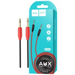 HOCO audio kabel - UPA11 AUX jack 3,5mm - 1m - Crvena / Crna KP26691