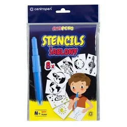 Centropen Centropen AIR PENS G šablone 9996/N vesolje, set 8 kos