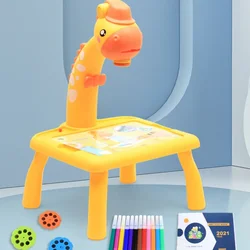 Sto za crtanje sa projektorom raznih crteža