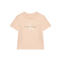 Calvin Klein Jeans Majica bež/antracit/puder