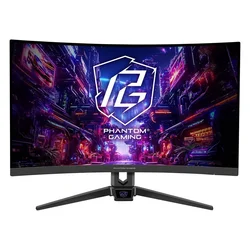 ASROCK Monitor 27 ASRock PG27QRT2A VA 2560x1440/180Hz/1ms/2xHDMI/DP
