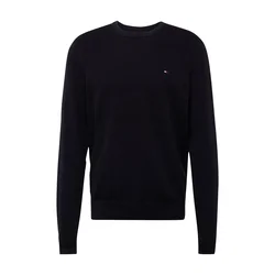 TOMMY HILFIGER Pulover ESSENTIAL črna
