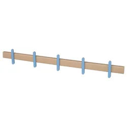 IKEA PS 2026 Zidni čiviluk s 5 zakački, puna brezovina