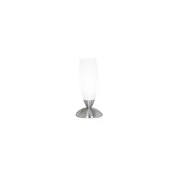 Eglo Slim stona lampa lampa/1 h220 nikl-mat/bela