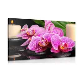 Slika Zen kompozicija s svečkami - 60x40
