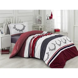 Oaken White Black Red Ranforce Set Posteljine (EU)