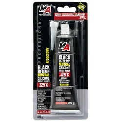 MA Professional silikonski hermetik crni, do 329 °C, 85 g